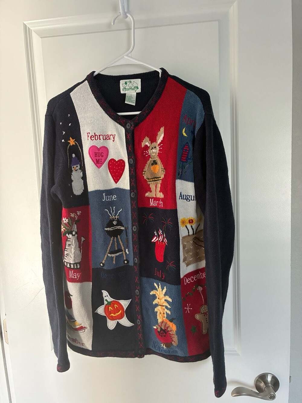 The Quacker Factory Holiday Sweater VTG